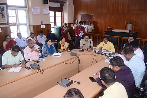Job fair related DC meeting mandya