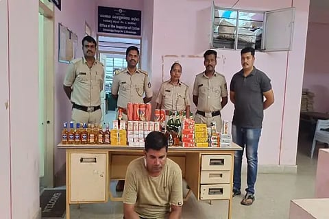 Liquor seller arrested