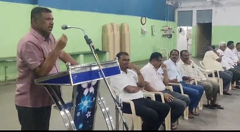MLC election meeting Maritibbegowda campaign mandya