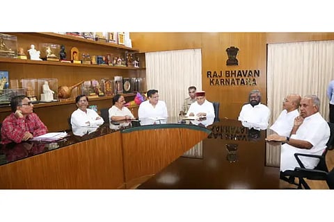 KKRDB chairman and Ministers met Governer