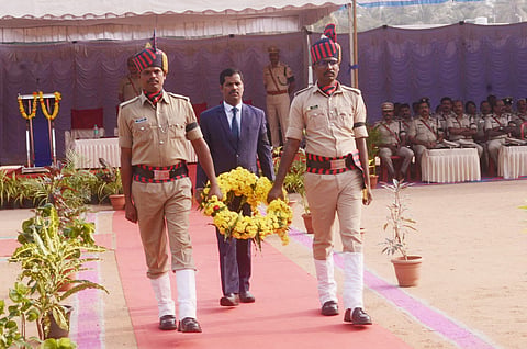 Police Hutatma Day mandya