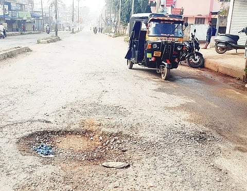 Road Problem in hanagal