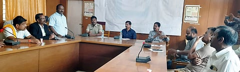 TAHASILDAR MEETING ON ROAD PROBLEM