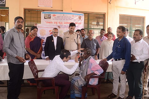 World Sight Day in Prison mandya