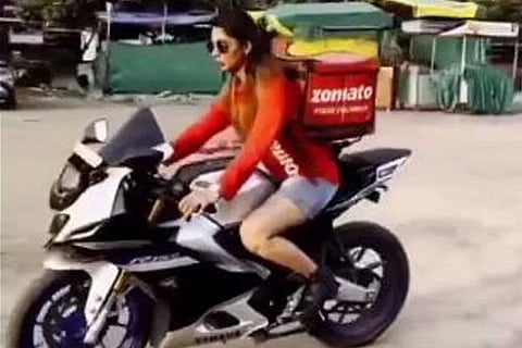 Zomato Girl 1