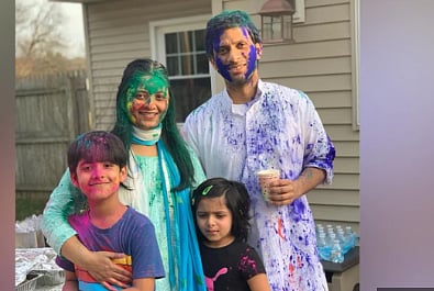 indian origin couple and their childrens