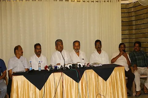 mlc b.k.hariprasad press meet