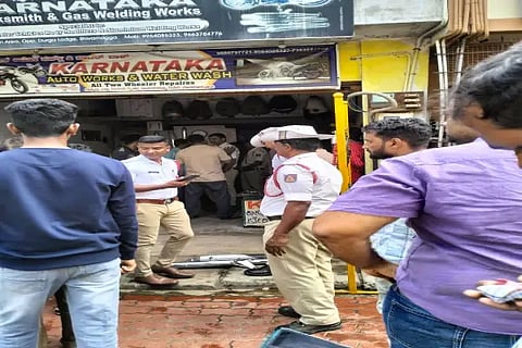 traffic police raid