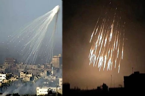 white phosphorus bombs