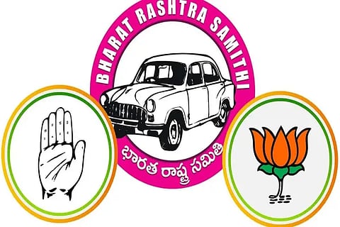 BRS BJP Congress