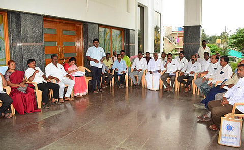 Backward Castes District Union Meeting mandya