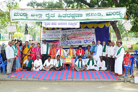 Cauvery protest mandya
