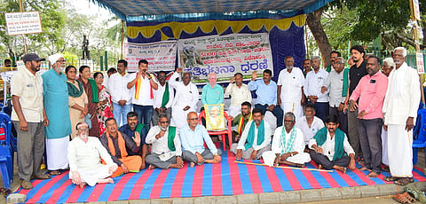 Cauvery protest mandya
