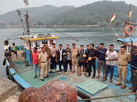 Coastal-security-police-arrested-red-fores