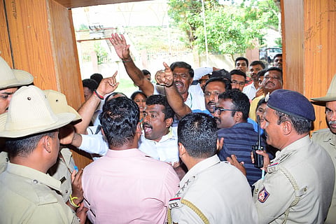 District Youth Festival Controversy Mandya