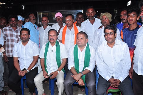 Former CM Sadananda Gowda criticizes Congress mandya