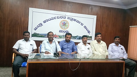 Guest Lecturers Press Conference mandya