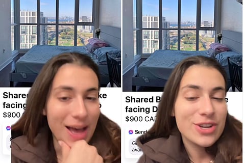Half a bed is for rent woman charges rupees 75 thousand rent to share her bed in Toronto