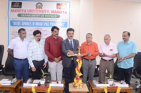 ISRO scientist Srinath Ratnakumar speech at Mandya University