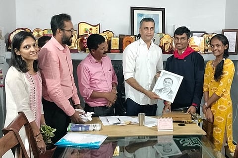 Invitation to MLA Ponnanna