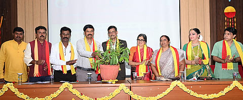 Kannada rajyotsava was celebrated in Maharani College