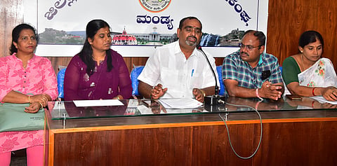 Press Conference of Youth Awardees mandya