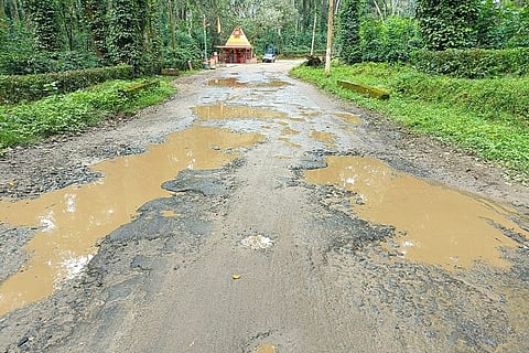 Riders are frustrated by bad roads