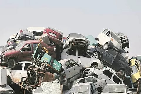 Scrap vehicles