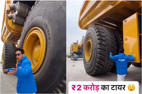 World Biggest Truck Video Most Expensive Tyres 2 Crores