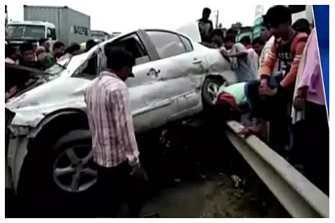 bihar car accident