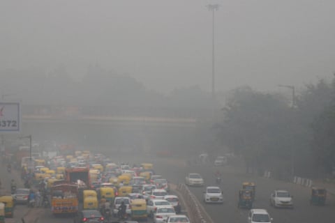 delhi polution
