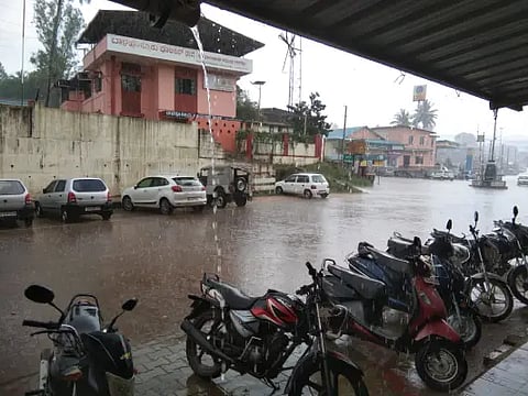 heavy rain