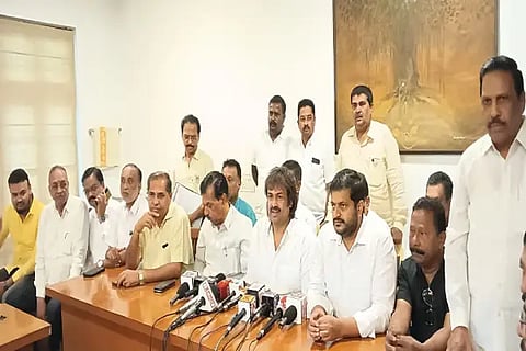 madhu bangarappa press meet