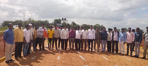 Inaugurate the race track