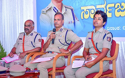 adgp alok kumar visit koppal attend public meeting