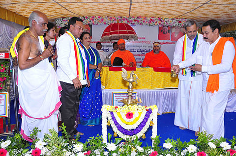 ಆದಿಚುಂಚನಗಿರಿ ಹಾಗು ಜೈನ ಮಠಕ್ಕೆ ನಿಕಟ ಸಂಪರ್ಕ ಇದೆ: ಶಂಭುನಾಥ ಸ್ವಾಮೀಜಿ