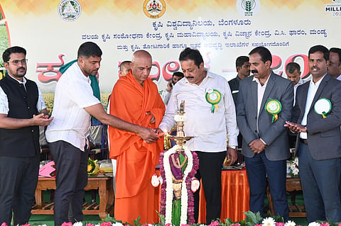 Agricultural Fair at V.C Farm mandya