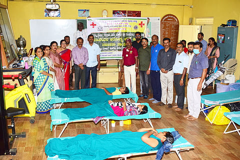 Blood donation camp Mandya