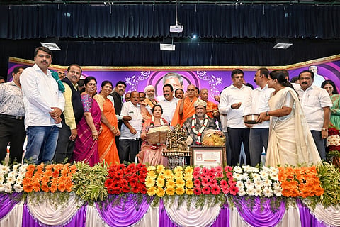 Congratulatory ceremony Mandya
