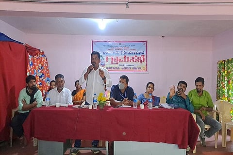 Disclosure of problems in Gram Sabha