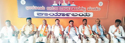 EX MLA SHIVRAJ SAJANAR PRESSMEET