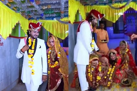 Grooms Wedding With Four Brides Viral Netizens Have Mixed Opinions