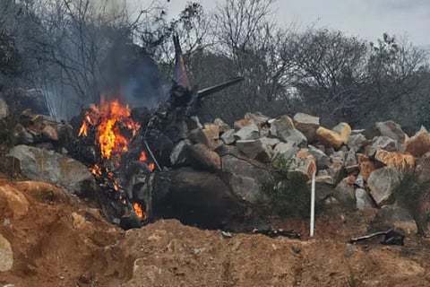 IAF trainee aircraft crashlands in Toopran