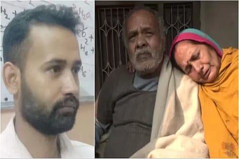 Lalit Jha Parents