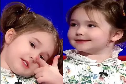 Little Girl Knows Seven Languages