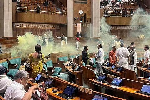 Parliament security breach