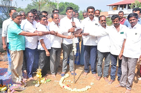 Pipeline work started mandya