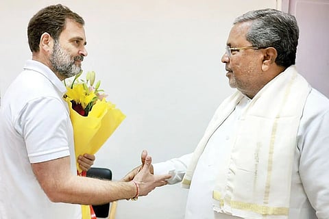 Rahul Gandhi Siddaramaiah