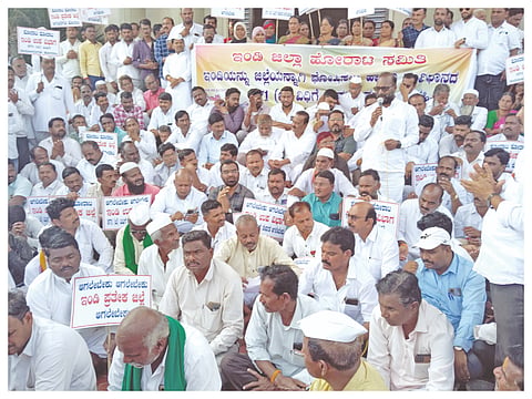 Struggle demanding for Indi district