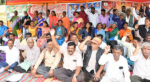 Tribal protest in Mysore